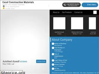excelconstructionmaterials.in
