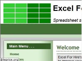 excelforhire.com