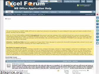 excelforum.com