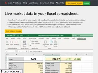 excelpricefeed.com