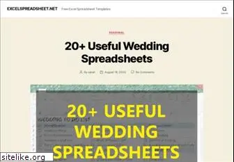 excelspreadsheet.net