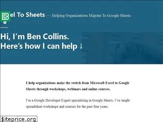 exceltosheets.com