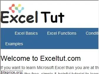 exceltut.com