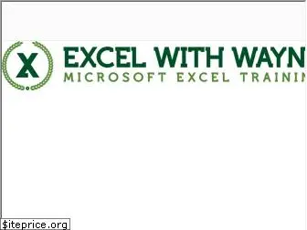 excelwithwayne.com