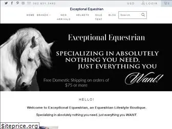 exceptionalequestrian.com