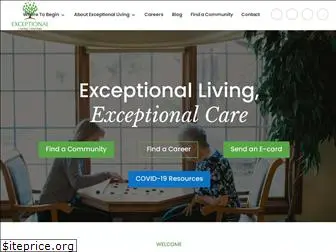 exceptionallivingcenters.com