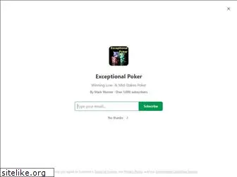 exceptionalpoker.com