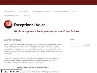 exceptionalvoice.com