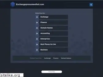 exchangepresumeethel.com