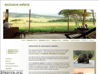 exclusive-safaris.com