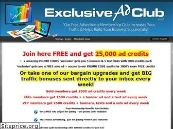 exclusiveadclub.com