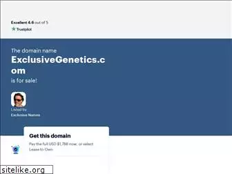 exclusivegenetics.com