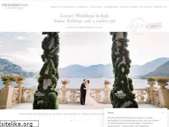 exclusiveitalyweddings.com