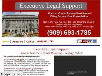 executivelegalsupport.net