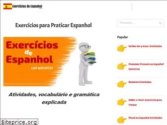 exerciciosdeespanhol.com