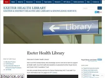 exeterhealthlibrary.net