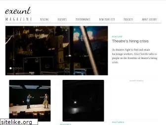 exeuntmagazine.com