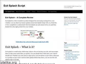 exitsplashscript.com