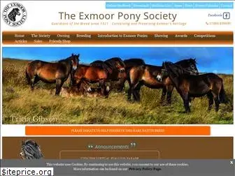 exmoorponysociety.org.uk