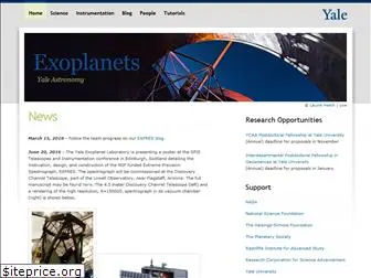 exoplanets.astro.yale.edu