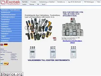 exotek-instruments.se