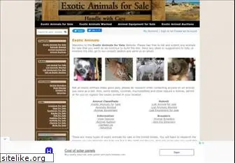 exoticanimalsforsale.net