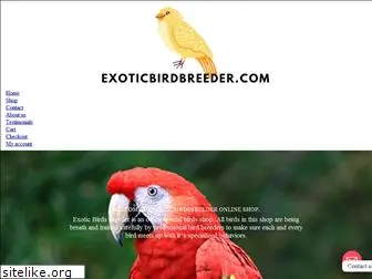 exoticbirdsbreeder.com