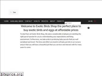 exoticbirdsshop.com