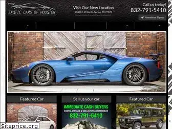 exoticcarsofhouston.com