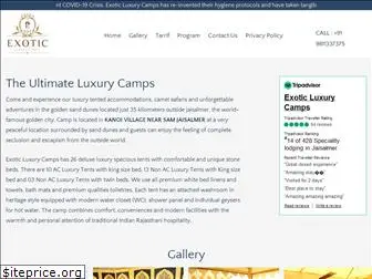 exoticluxurycamps.com