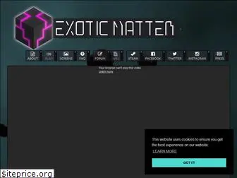 exoticmatter.io