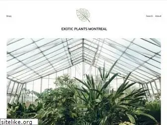 exoticplantsmontreal.net