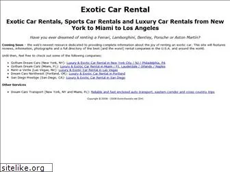 exoticrentals.net