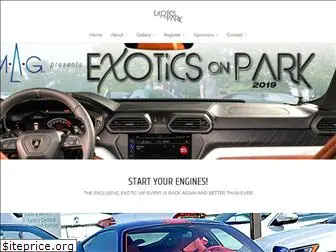 exoticsonpark.com