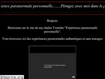experience-paranormale-personnelle.com