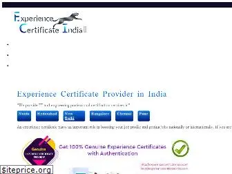 experiencecertificateindia.com