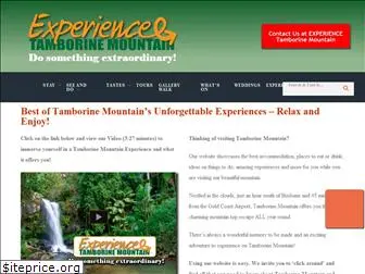 experiencetamborinemountain.com.au