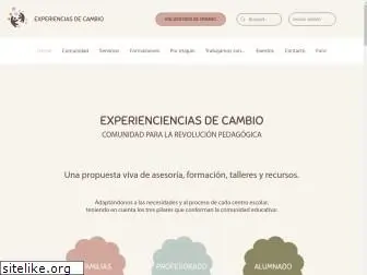 experienciasdecambio.org