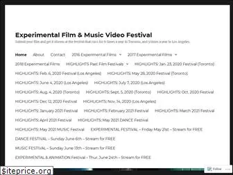 experimentalfilmfestival.com