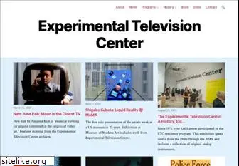 experimentaltvcenter.org