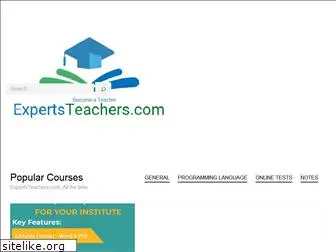 expertsteachers.com