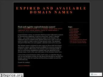 expireddomainnames.wordpress.com