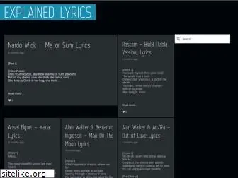 explainedlyrics.com