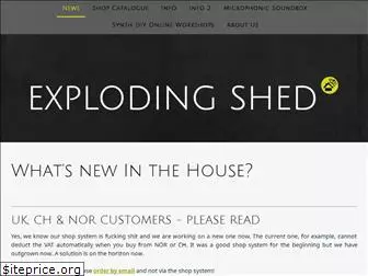 exploding-shed.com