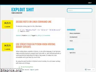 exploitshit.wordpress.com