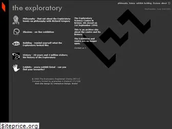 exploratory.org.uk
