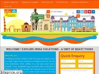 exploreindiavacations.com