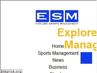 exploresportsmanagement.com