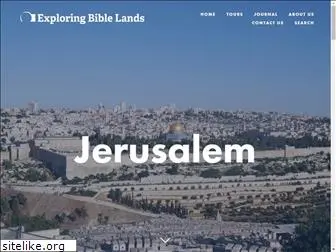 exploringbiblelands.com