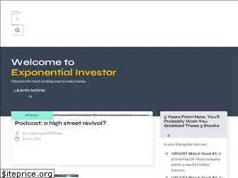 exponentialinvestor.com